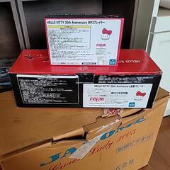 ハローキティ-　MP3プレーヤー&缶型スピーカーの画像