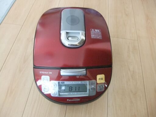 再出品 Panasonic スチームIH炊飯ジャー SR-SY105J　5.5合炊き 2015年製 通電確認済