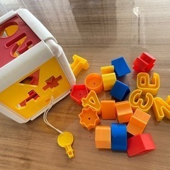 パズル　型はめボックスの画像