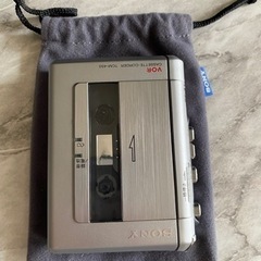 SONY TCM-450　ポータブルカセットレコーダー