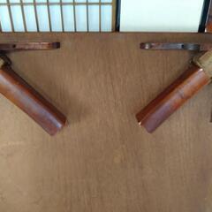 木製テーブル　脚折りたたみ可能　運搬可！　自宅引き渡しなら無料で！の画像