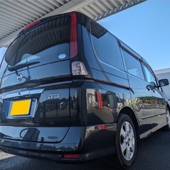 女性ワンオーナー‼️走行9万キロ台☆月々1.2万円〜分割払い可❗️車検2年付き！大人気☆日産 セレナ ハイウェイスター☆8人乗り☆SDナビ付き☆走行中DVD観れます☆ETC付き☆バックカメラ付き☆ドラレコ☆両側電動スライドドア☆ウィンカーミラー☆フル装備☆事故歴修復歴なし☆車内広々三列シート‼️の画像