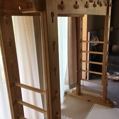 うんてい　雲梯　　運動器具　こども体操遊び