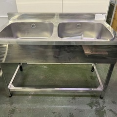 azuma2槽シンク 1200x600x800(+90) azuma2槽シンク1200x600x800