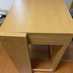 フラット机　（パソコン机）の画像