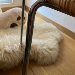 籐アイアン椅子　ラタンおしゃれ椅子の画像