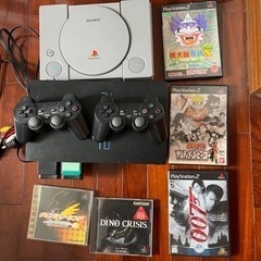(取引中です)プレステ2本体＋ソフト色々(オマケでプレステ1)