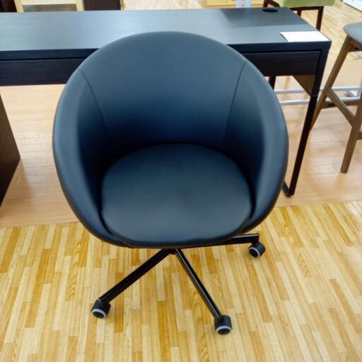 ★ジモティ割あり★ IKEA　チェアー　ブラック　クリーニング済　YJ2672