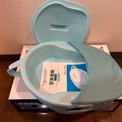安楽便器 パッド付 未使用品(介護研修に使用)の画像