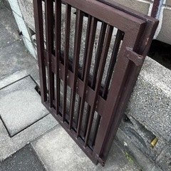 0円！鉄製門扉、鉄屑としても