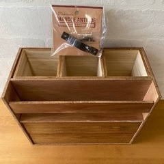 木製収納・メイクボックス③　DIYの画像