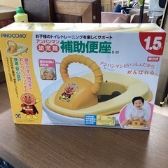 美原店　新品　補助便座　アンパンマン 子供用品 ベビー用品 おむ...