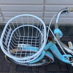 子供自転車20インチブルーメレククイイオン (きわっち) 白鷺の