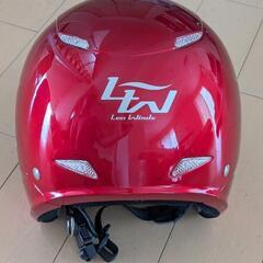 YAMAHAアーバンフェイスヘルメット超美品 バイク赤メット