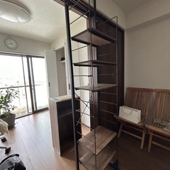 ニトリ　ウォールラック　棚　壁　賃貸　つっぱりの画像