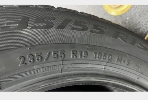 235/55r19 ピレリ スタッドレスタイヤ 未使用