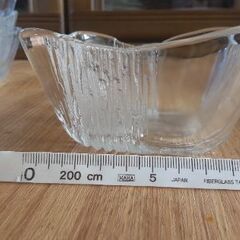 【お話し中】ガラス食器　４個まとめての画像