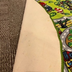 子供部屋カーペット　円形135センチの画像