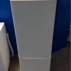 Panasonic 168L 2ドア冷凍冷蔵庫 NR-B17BW...