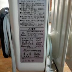 家電 季節、空調家電 オイルヒーターの画像
