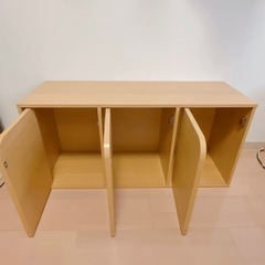 ニトリ　3段カラーボックスの画像