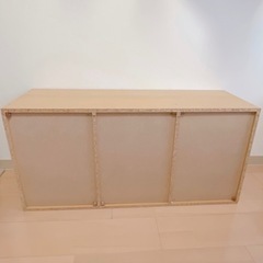 ニトリ　3段カラーボックスの画像