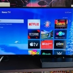 TCL 50 インチ 4K Roku TV。米国モデル。即時入手可能。