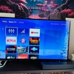 TCL 50 インチ 4K Roku TV。米国モデル。即時入手可能。の画像