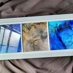 アルコールインクアート原画　額装の画像