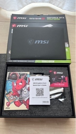 msi rtx 2060 super gaming x 　グラフィックボード