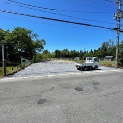 三内温泉近く　貸し土地　資材置場　重機置場　雪捨て場に