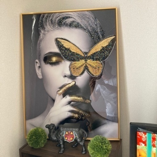 美品‼️ 水晶画‼️　おもちゃ フィギュア