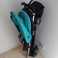 ベビー子供用品  Aprica スティック エメラルドグリーンの画像