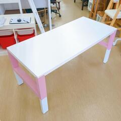 ✨IKEA✨ポール✨キッズデスク、家具 、 ピンク＆ホワイトカラ...