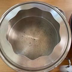 生活雑貨 調理器具 鍋、グリル、1人鍋、レコルト・ポットデュオ　ティファール中華鍋の画像