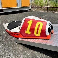 TZ250?TZR250? シートカウル 当時物