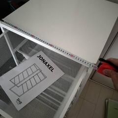 【引越のため無料譲渡】IKEAの衣装だんす　２個の画像