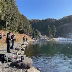 初めての釣り堀！！