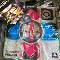 プレステ　ダンレボ　ソフトとコントローラー