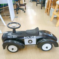☆アルタバーグ☆足蹴り乗用玩具、パトカー、ブラック【浜村鹿野温泉ICから3分 買取本舗 宮本リサイクル 営業時間9～19時 定休日水曜のみ←連絡できませんm(_ _)m】の画像