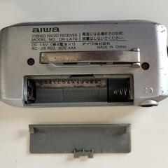 値下げ　aiwa　アイワポケットラジオの画像