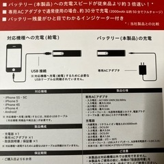 【新品・未使用】急速充電の画像