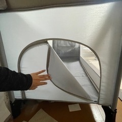 ベビーベット 持ち運び簡単 折りたたみ 2wayの画像