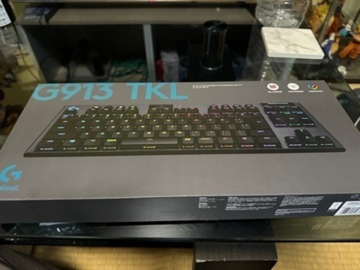 キーボード:  Logicool G913 TKL