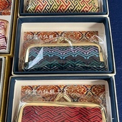 手織り🌈お土産に🌈佐賀錦 ピアス等小物や印章入れの画像