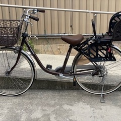 自転車 26インチ ママチャリ 2人乗り 
子供乗せ　パナソニッ...