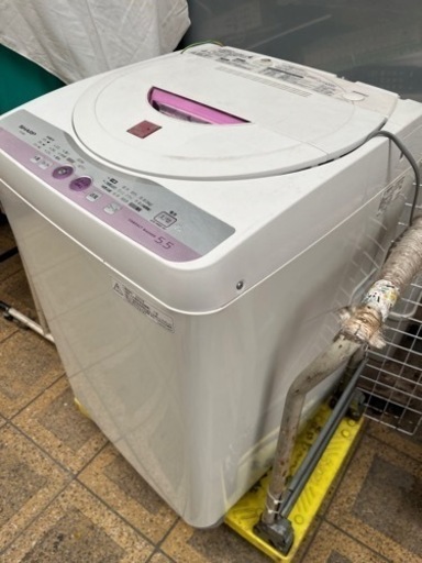 シャープ5kg 洗濯機生活家電 洗濯機