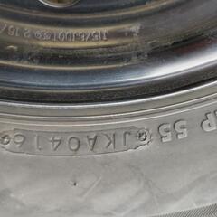 ハイエースホイール付きタイヤ4本の画像