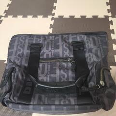 DIESEL ロゴ トートバッグ ダークグリーン 超美品 ディーゼル