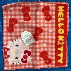 キティちゃんタオルハンカチ